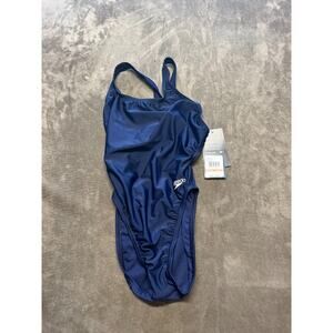 Women's‎ Pro LT Navy Blue Speedo Bathing Suit Size 28 NWT